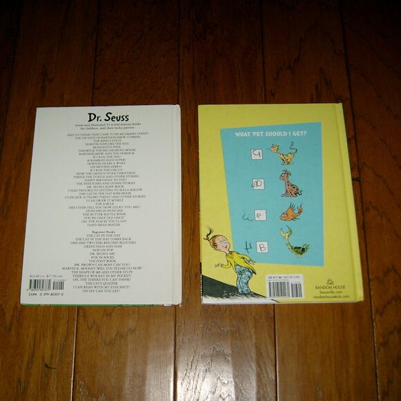 Dr. Seuss Large Books, The Lorax & What Pet Should I Get - Picture 2 of 3